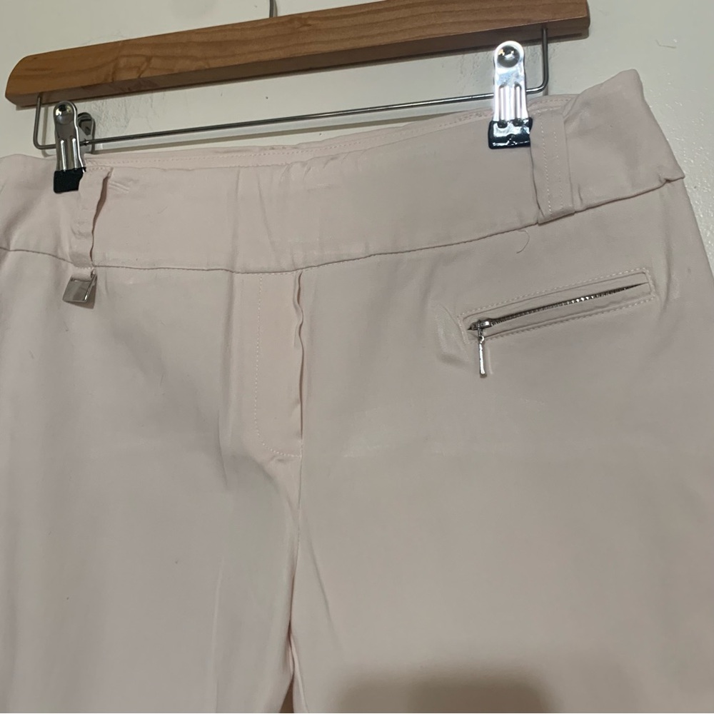 Eight Clovers Cream Trousers Size 8 - Picture 2 of 6